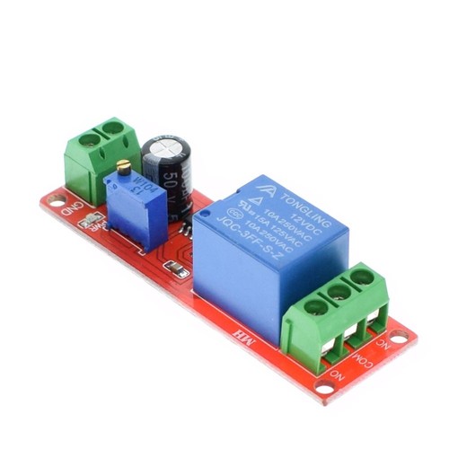 12v ne555 canale relè - 12v, 1