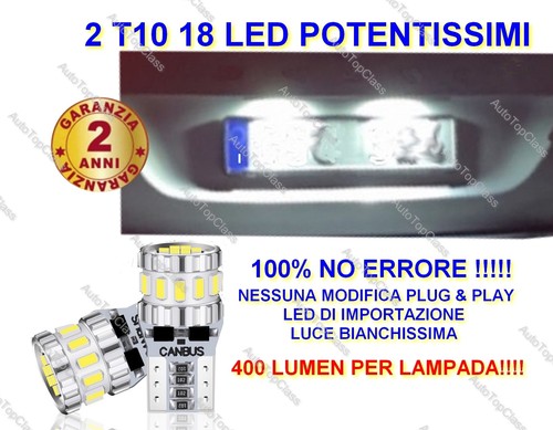 Coppia luci targa - coppia,