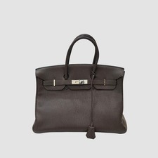 Hermes Birkin Brown con