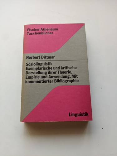 Soziolinguistik exemplar und - soziolinguistik,