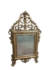 Antica specchiera legno