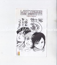 autografo HAJIME ISAYAMA - autore del manga L'ATTACCO DEI GIGANTI