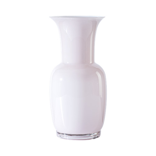 Venini vaso opalino rosa - opalino,