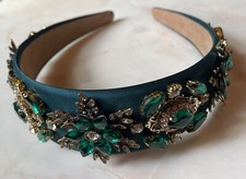 Cerchietto Alice Verde Gemma