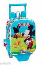 Mickey Mouse Cartella A Rotelle Disney Trolley S Zaino 27 CM Presepe 238729