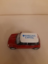 Mini Cooper 1/28 Promo Barclays No Mebetoys Politoys Polistil Burago Mercury 