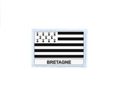 Ecusson patch badge imprime drapeau bretagne breton