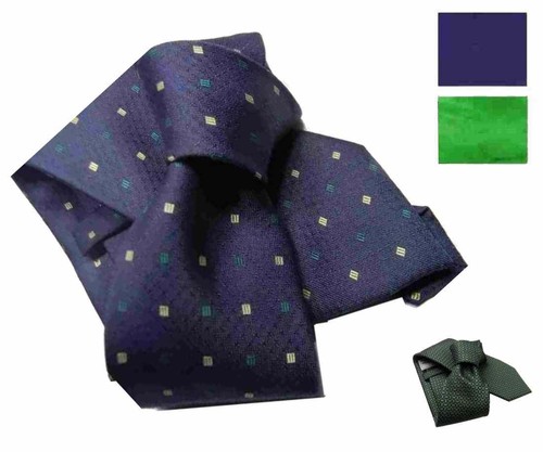 Cravatta uomo blu verde - uomo, e