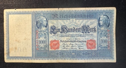 Banconota 100 marchi 1910 - 100,