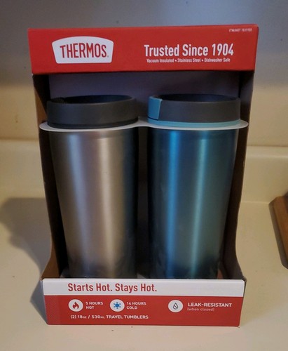 Thermos acciaio inox 18oz - inox,