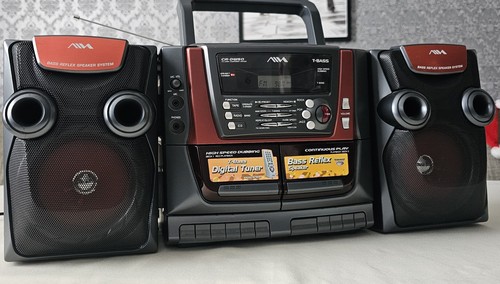 Aiwa dw50 boombox - aiwa, radio