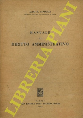 Sandulli aldo manuale - sandulli,