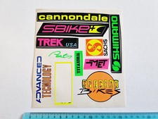ADESIVO PATS-TITANIUM-SBIKE-MET-TREK STICKER AUTOCOLLANT VINTAGE 80s ORIGINAL