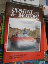 uomini e motori n 14 OPEL KADETT GSI 16V aavv 