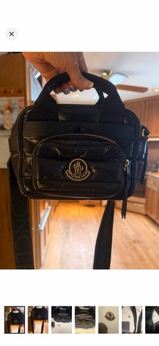 Borsa tracolla moncler nera - a,