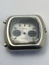 Vetta - cassa in acciaio per movimento calibro 12 Buren-Hamilton anni '70