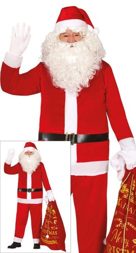 Costume babbo natale adulto - babbo,