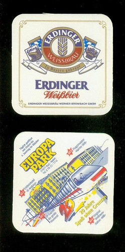 Sottobicchiere birra erdinger - sottobicchiere,