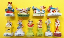 * FEVES  PERSO LA PANIERE série complète   ..ref. D107  ROIS ET REINES