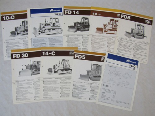 Depliant fiat allis c - 9, fd5