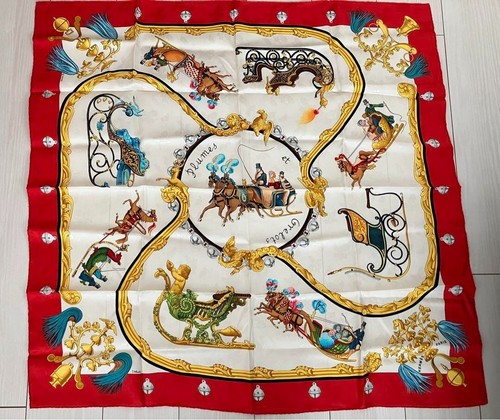 Hermes sciarpa cavallo - hermes,