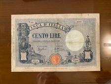 BANCONOTA LIRE 100 AZZURRINO