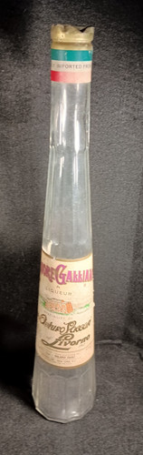 Liquore galliano empty - galliano, labeled