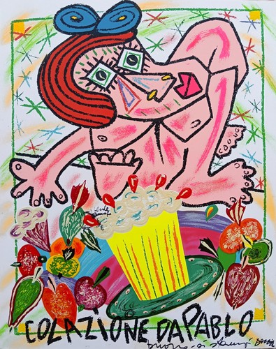 Bruno donzelli serigrafia - donzelli,