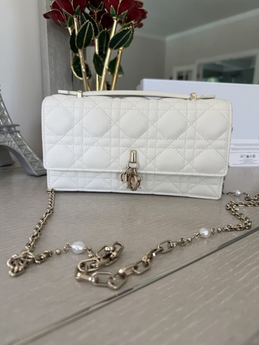 Dior mini bag - latte, cannage