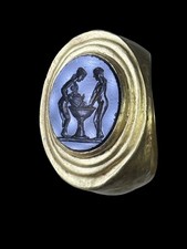 Anello antico romano in oro