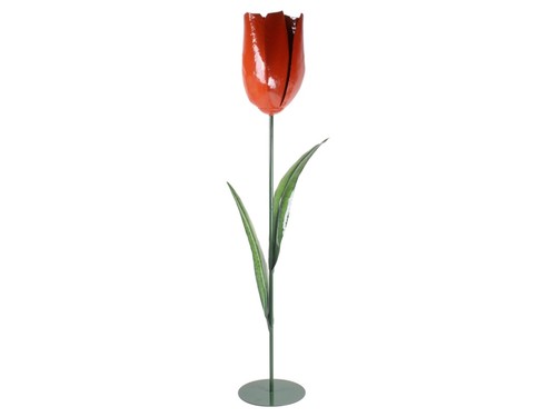 Fiore metallo 35x21x121cm - metallo,