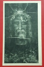 Santino La Sindone il Volto Santo di Cristo Foto G. Enrie 1950 Preghiera 