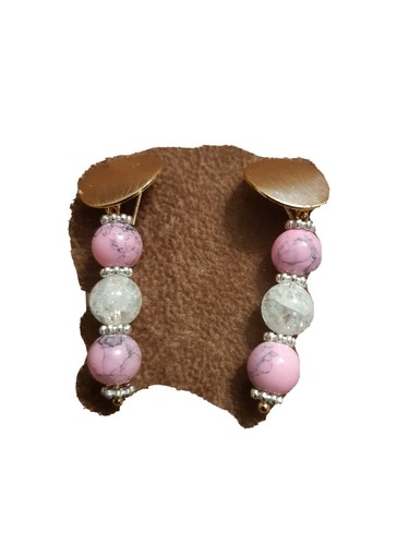Lovely pink murano glass pearl - lovely,
