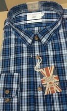 CAMICIA BAR HARBOUR BLU