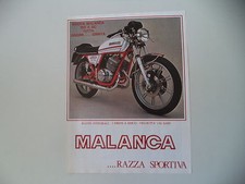 advertising Pubblicità 1978 MOTO MALANCA 150 E 2C