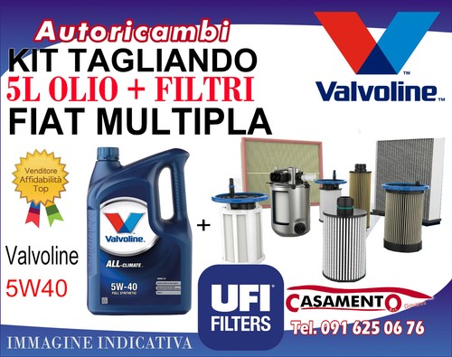 Kit tagliando ufi fiat - ufi,
