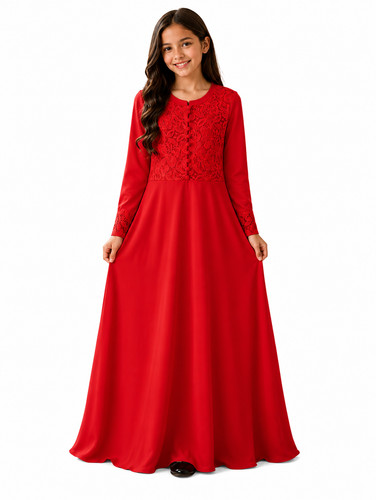 Vestito bambina abaya per - vestito,