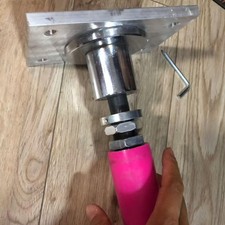 Piastra fissa per Pole Dance Piastra superiore perforata per tetto Palo da