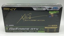 Scheda grafica PNY GeForce GTX 570 - 1,25 GB GDDR5 - PCIe 2.0 x16 (VCGGTX570XPB)