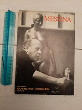LIBRO ARTE SCULTURA CATALOGO 1971 SCULTORE FRANCESCO MESSINA - Arte contemp n. 1