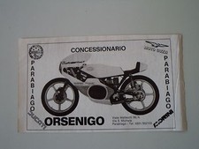 advertising Pubblicità 1977 MOTO MORBIDELLI BENELLI 125 - ORSENIGO - PARABIAGO