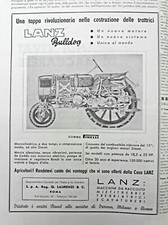 GIORNALE FIERE D'ITALIA, TRATTORI, DEL 1953