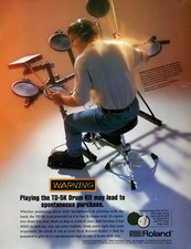 vtg 90s ROLAND TD-5K DRUM KIT