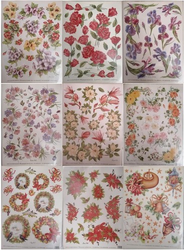 Carta per decoupage decomania - carta,
