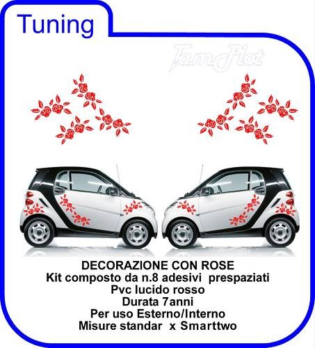 Smart adesivo sticker rose - adesivo,