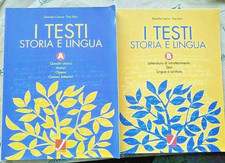 I TESTI STORIA E LINGUA VOL. A + B (IN 2 TOMI) - D. CIOCCA T. FERRI - JUVENILIA