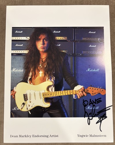 Yngwie malmsteen firmato - malmsteen,
