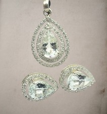 925 Argento Set Pendente e