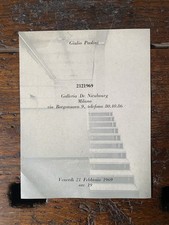 Paolini Giulio Invito 17 x 13