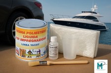 Kit Vetroresina Per Riparazioni Di Parti della carrozzeria e nautica da 0,750 ML